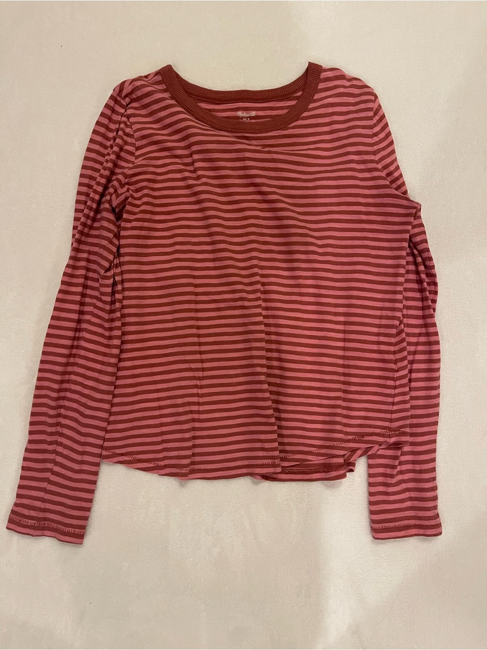 Madewell Long-Sleeve Striped Tee